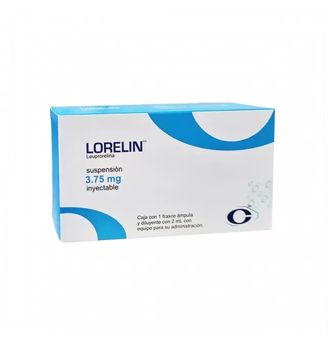 Lorelin 3.75 Mg Caja Con 1 Frasco Ámpula